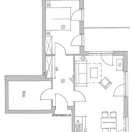Apartmenthaus Hafenspitze Ap. 40, Blickrichtung Binnenhafen Nord-west/offenes Meer/innenstadt - #14824 *
